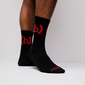(B).rew Socks (Black)